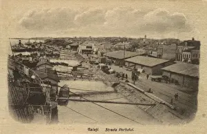 Sea Port Prints: Galati, Romania - Strada Portului