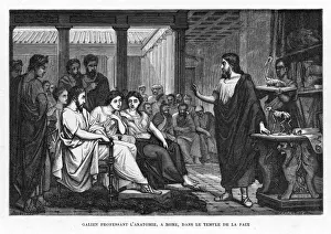 Galen Prints: Galen Demonstrating