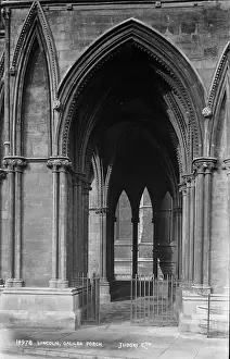 Galilee Prints: Galilee Porch of Lincoln Cathedral