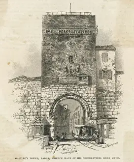 1564 Prints: Galileo / Tower / Padua