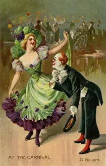 Gallant Prints: A gallant at the carnival
