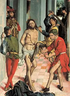 Flagellation Prints: GALLEGO, Fernando (1440-1507). The Flagellation