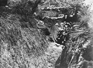Gallipoli trench WWI
