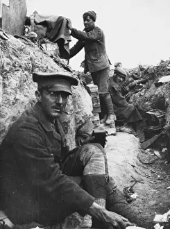 Gallipoli trench WWI