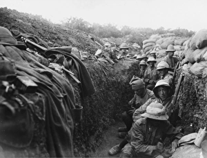 Gallipoli trench WWI