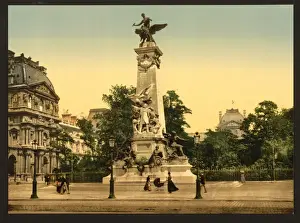 Gambettas monument, Paris, France