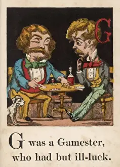 Gambler Prints: Gambling / Cards / Uk 1867
