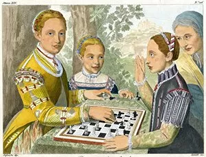 Chess Gallery: The Game of Chess by Sofonisba Anguissola