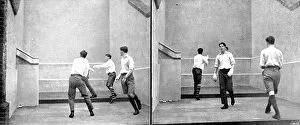 Images Dated 22nd December 2004: A Game of Eton Fives, 1911