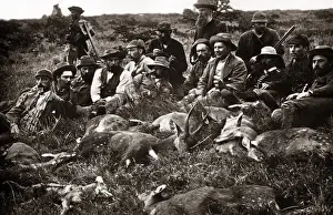 Game hunters, South Africa, circa 1888 (Robert Harris studio