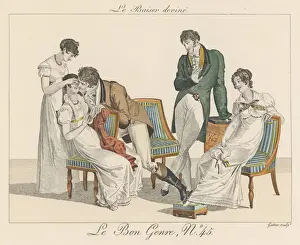 Guess Prints: GAME / KISSING / FRANCE 1811