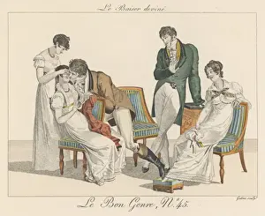 Knuckles Prints: Game / Kissing / France 1811