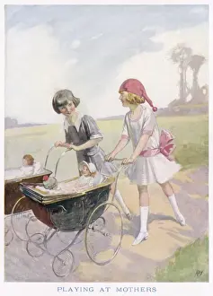 Wheeling Prints: Game / Playing Mothers