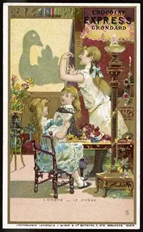 C1890 Prints: Game / Shadow Play C1890