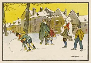 Game / Winter / Playing / Snow