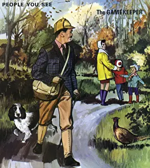 Mummy Prints: The Gamekeeper