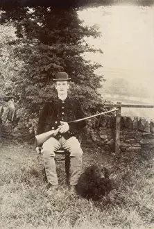 Gamekeeper & Dog Photo