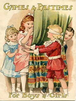 Mustard Prints: Games and Pastimes For Boys and Girls booklet
