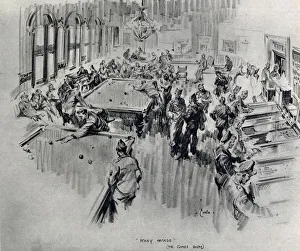 Amusements Gallery: The Games Room, or Penny Arcade at the American Red Cross Club, Rainbow Corner