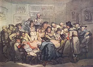 Gambling Prints: The Gaming Room by Thomas Rowlandson