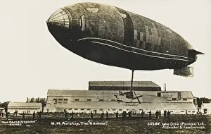 The Gamma I Airship at Aldershot