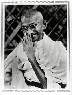 Gandhi before his arrest