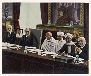 Gandhi in London / 1931