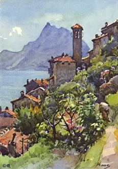 Gandria - northern shore of Lake Lugano, Switzerland