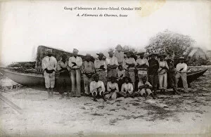 Mangrove Collection: Gang of Labourers - Astove Island, Cosmoledo Group