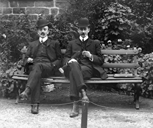 Waits Prints: Garden in Baslow, Derbyshire Peak District