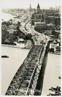 Bund Prints: The Garden Bridge, Shanghai, China