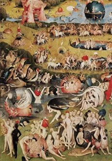 1516 Collection: The Garden of Earthly Delights. Left side of the central pan