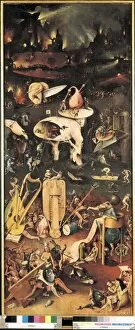 1516 Collection: The Garden of Earthly Delights. Right panel of the triptych