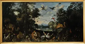 The Garden of Eden, 1618, by Roelandt Savery (1576-1639)
