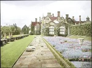 Shrub Prints: Garden and house, Paddockhurst, West Sussex