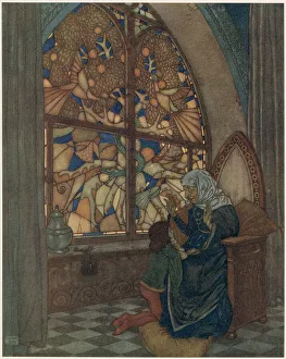 Andersen Prints: The Garden of Paradise - Edmund Dulac