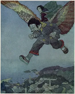 Andersen Prints: The Garden of Paradise - Edmund Dulac
