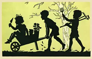Garden silhouette