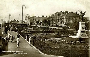 Garden and War Memorial, Clacton-on-Sea, Essex