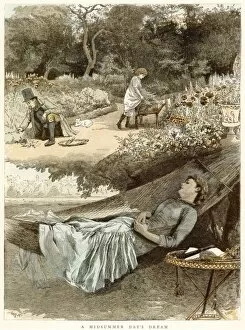 Garden / Woman Sleeps 1886