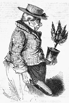 Horticultural Prints: Gardener, 1843