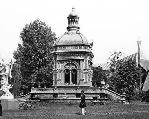 Gardens, 1889 Exposition Universelle, Paris, France