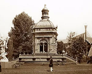 Gardens, 1889 Exposition Universelle, Paris, France