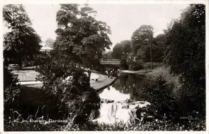 Frith Prints: The Gardens, Buxton, Derbyshire