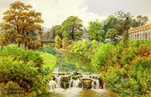 Cascade Prints: The Gardens, Buxton, Derbyshire
