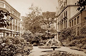 The Gardens, Drapers Hall, London, Victorian period