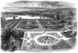 Trentham Prints: Gardens / Trentham Hall