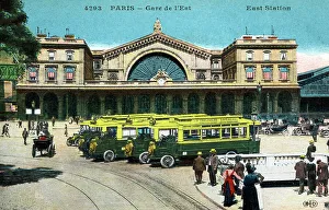 Gare Prints: Gare de l'Est, Paris, France