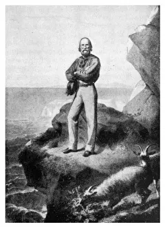 Sardinia Prints: Garibaldi on Caprera