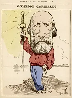 Patriot Prints: Garibaldi / Cartoon 1879